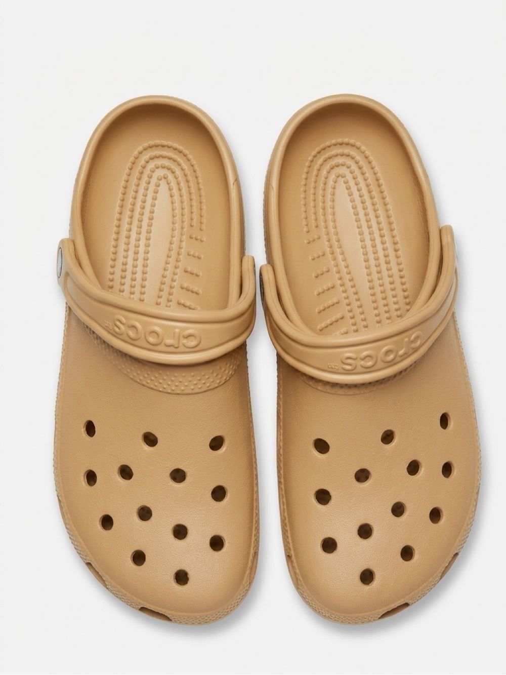 CROCS Women’s 9 Men’s 7 Classic Clog Sandals in Tan NEW Fall !
